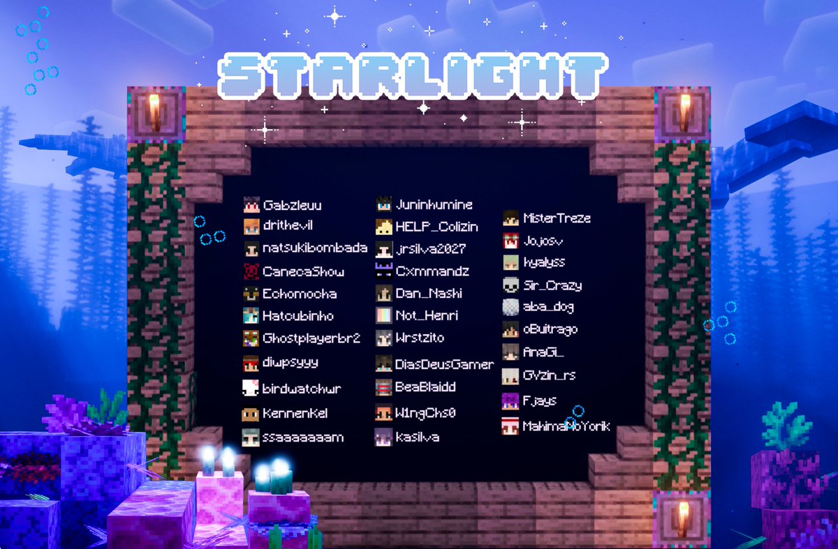 StarlightISMP's tweet photo. As 20h chegaram os novos habitantes da ilha Starlight! Sejam todos bem vindos, desfrutem da ilha! ✨🐋 https://t.co/JN5oJR2iR2