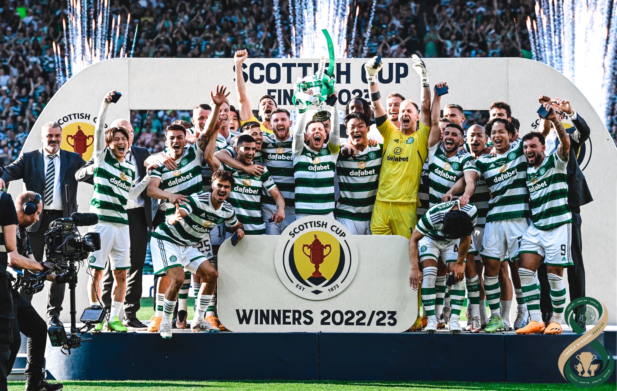 Celtic Football Club on Twitter "🥇 Glasgow Celtic, 2022/23 Treble
