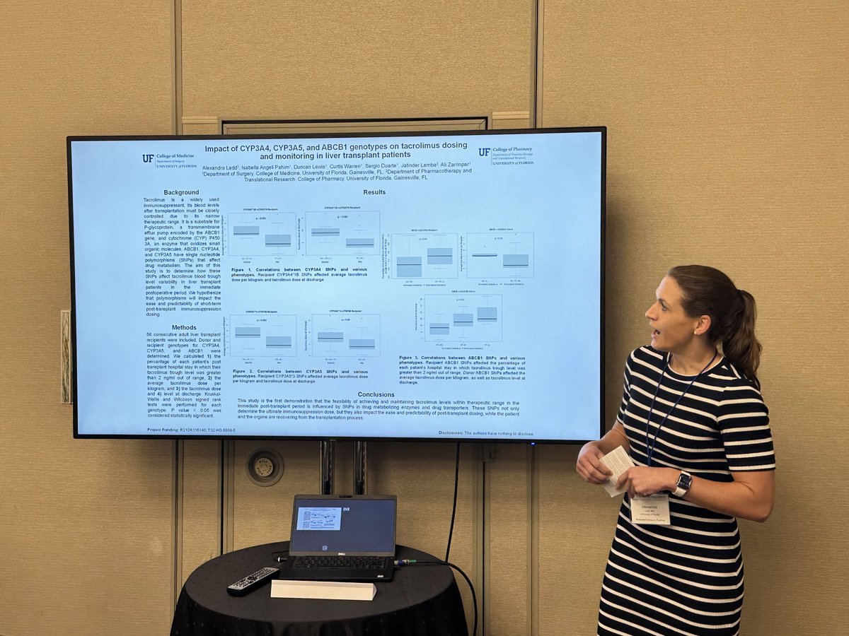 And another great ⁦<a href="/UFSurgery/">UF Surgery</a>⁩ ⁦<a href="/UFSurgResidents/">UF Surgery Residents</a>⁩ presentation ⁦<a href="/FloridaACS/">FloridaACS</a>⁩ from Dr Alex Ladd ⁦<a href="/gru6n/">Gilbert Upchurch</a>⁩