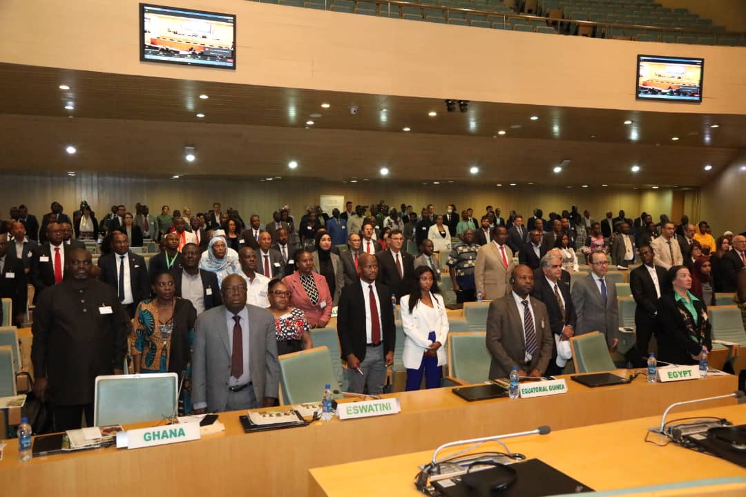 We @AU_DARBE hosted a High-Hevel ministerial Conference on the Implementation of Post2020 GBF &  #CITES COP19 at @_AfricanUnion HQ From 30 may to 2 June. Focused on alignment & synergies in financing National Biodiversity strategies & action plans to implement  the #GBF