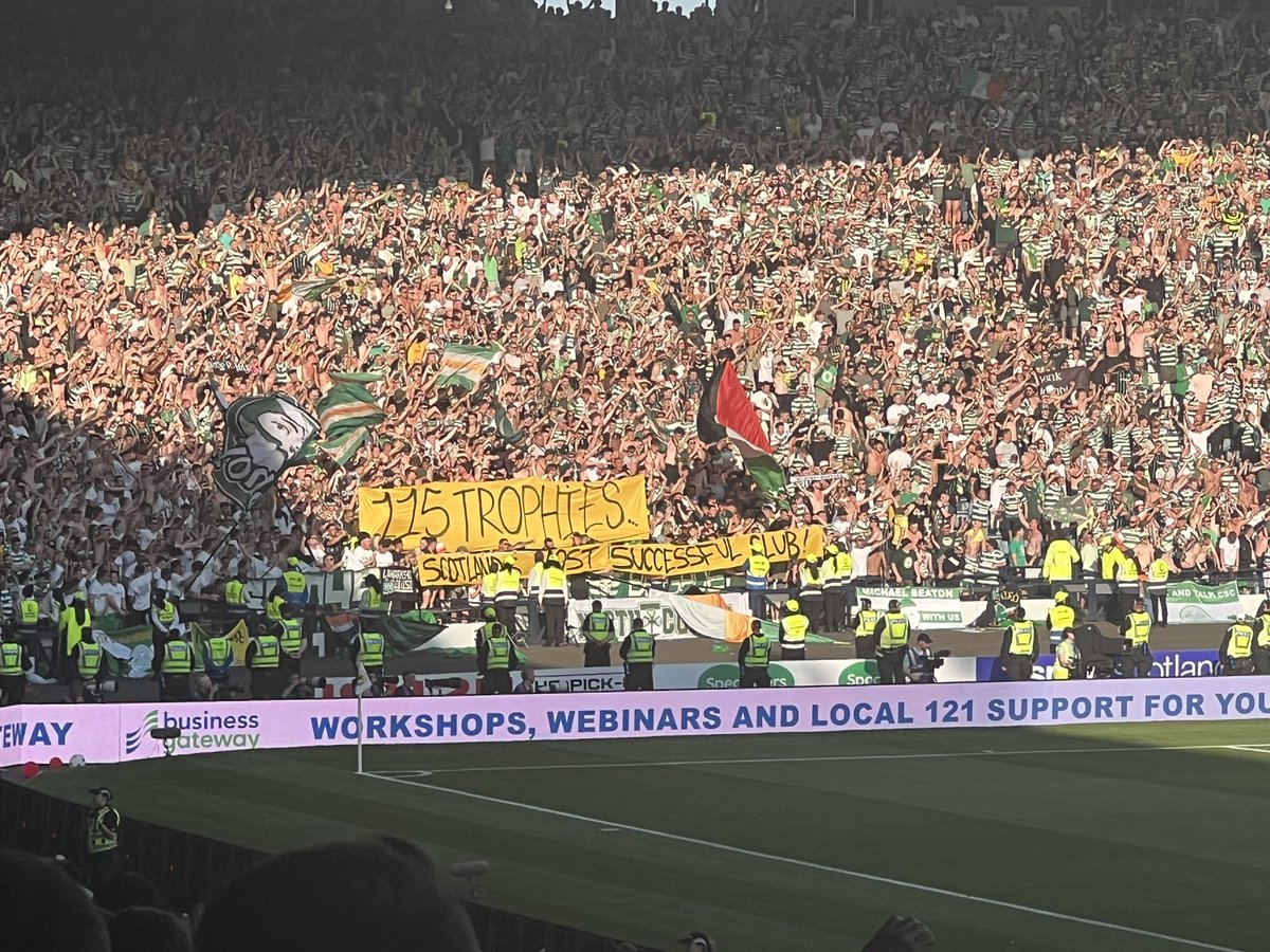 Celtic Football Club has been utterly dominant for well over two decades. 

Five trebles in seven years. This period in Celtic’s history will be talked about well after we’re all gone. Unrivalled.