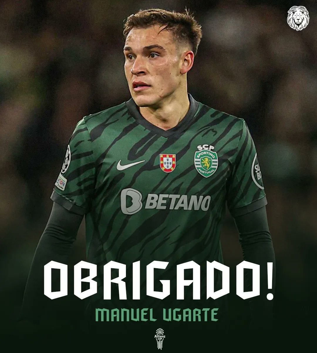 𝑶𝒃𝒓𝒊𝒈𝒂𝒅𝒐 𝑴𝒂𝒏𝒖𝒆𝒍 𝑼𝒈𝒂𝒓𝒕𝒆! 👏🏻

Duas épocas de Leão ao peito, uma Allianz Cup conquistada e muita raça.

O nosso 🐙