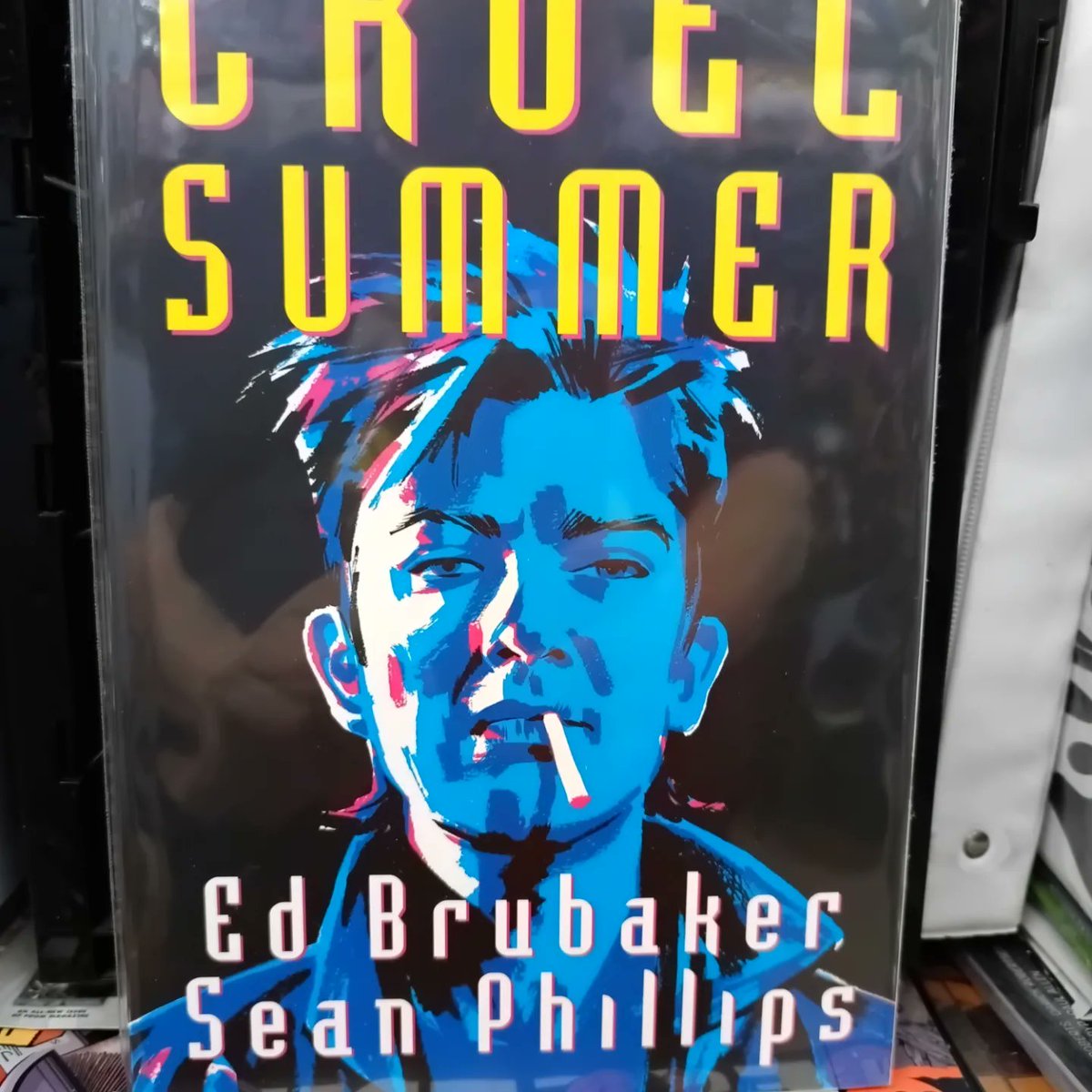 burdinscomics's tweet image. Weekend Deal Alert! These come out in hardcover first then much later soft. Here it is on soft regular $25US $34Cdn This weekend get it for $17. I believe I only have 1 copy of this. Check out some reviews then buy it! #edbrubaker #seanphillips #cruelsummer #deals