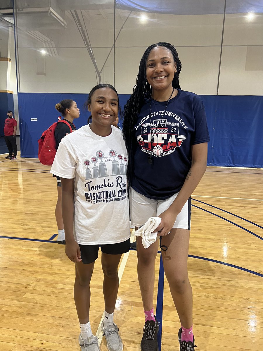 Had a great time at the Tomekia Reed elite camp!!!