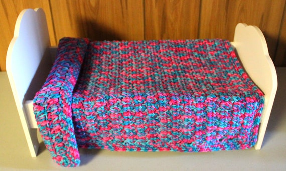 Crochet Doll Baby Blanket tinyurl.com/y66pzxt4 via @EtsySocial #quiltfabric #handmade #babyblanket #dollblanket