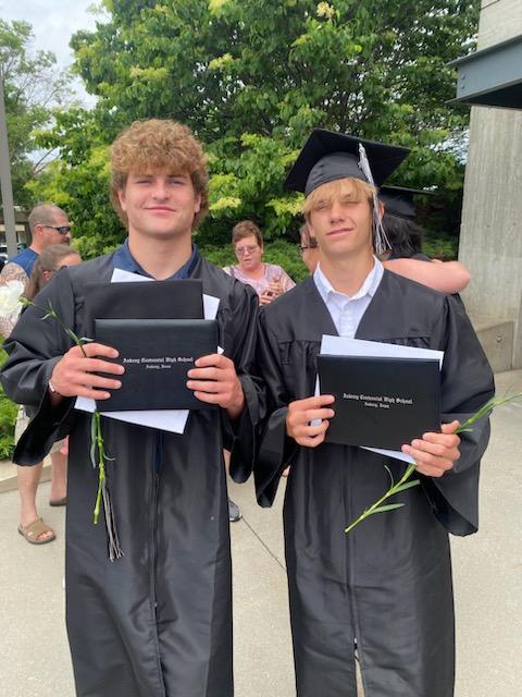 Two great guys right here. Congrats and do great things Zach English and Payton Bright.