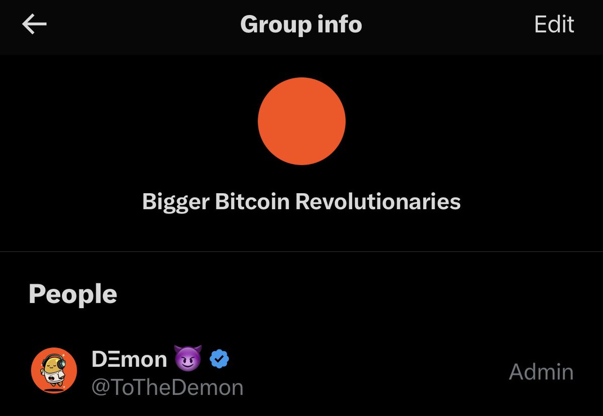 tothedemon's tweet photo. Starting a gc for the Bigger Bitcoin Revolutionaries 🟧🟧🟧

Will be sharing the best alpha and wls for every single of YOU 

Want an add?

Rt + drop a comment 👇🏻 https://t.co/4XqtgbppsZ