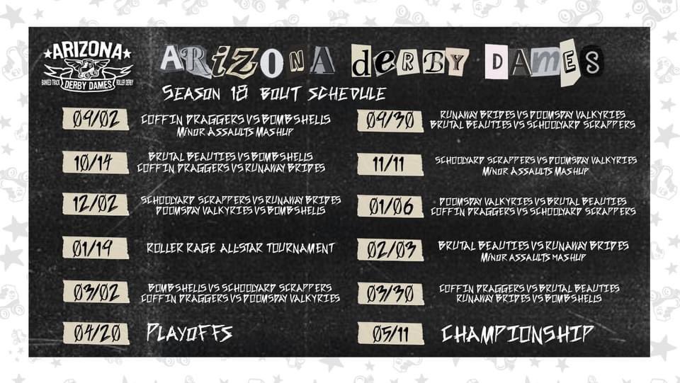 Arizona Derby Dames tweet media
