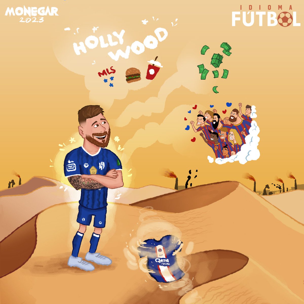 monegar_ir's tweet image. Ready for count down ? .... 

#messi #الهلال #ميسي
