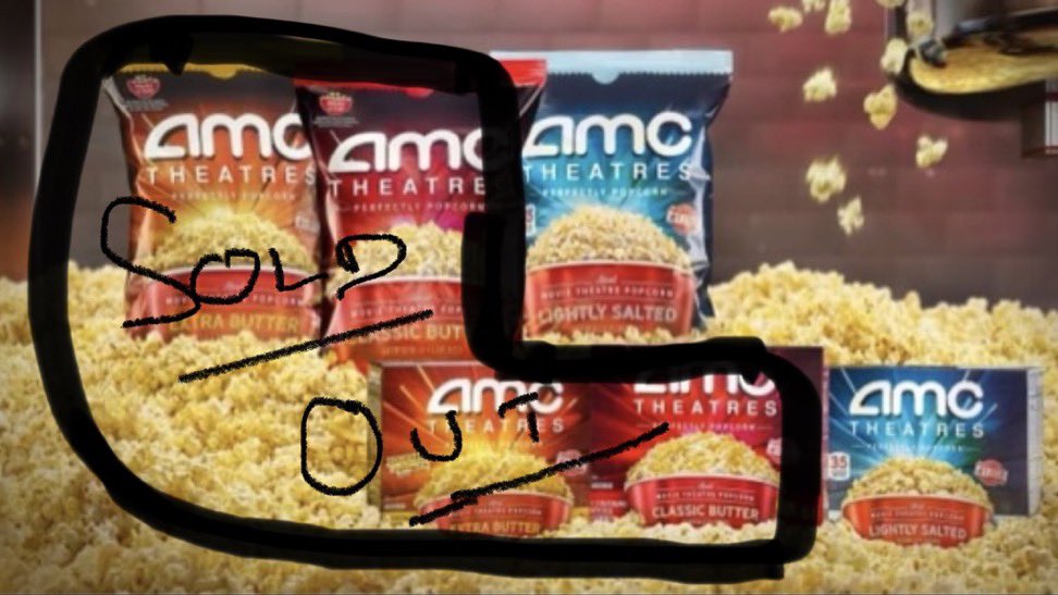 @KettlebellLife I’ve had the perfectly popped popcorn and it’s just like @AMCTheatres. I’m not sure if you can get your hands on it or not? It’s sold out.. I know some people were buying a bunch to resell so you might be able to swap it or something like that. They also sell popcorn that has yet…