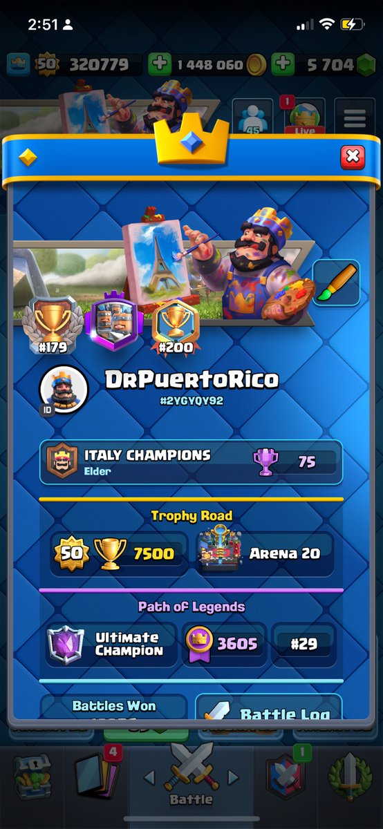 LETS GOOOOO. Finally my goal 🥹, thank you everyone who’s been supporting me ❤️ @largerwalrus @Shadow786cr1 @Ashwin_ram1 @mitch3llm4rkm4n @SuperSuccCR @sugarfrenzy_cr @RollsOfSushi_CR