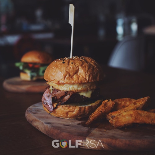 This week's venue - @themeldrum - has a very unique attraction.. The @GolfRSA Nation Squad might not go for #hightea but they might enjoy the burger & smoothie at the end of the Scottish Men's Open! #GolfRSAUKTour #golfrsa #itstartshere #squadgoals #squad