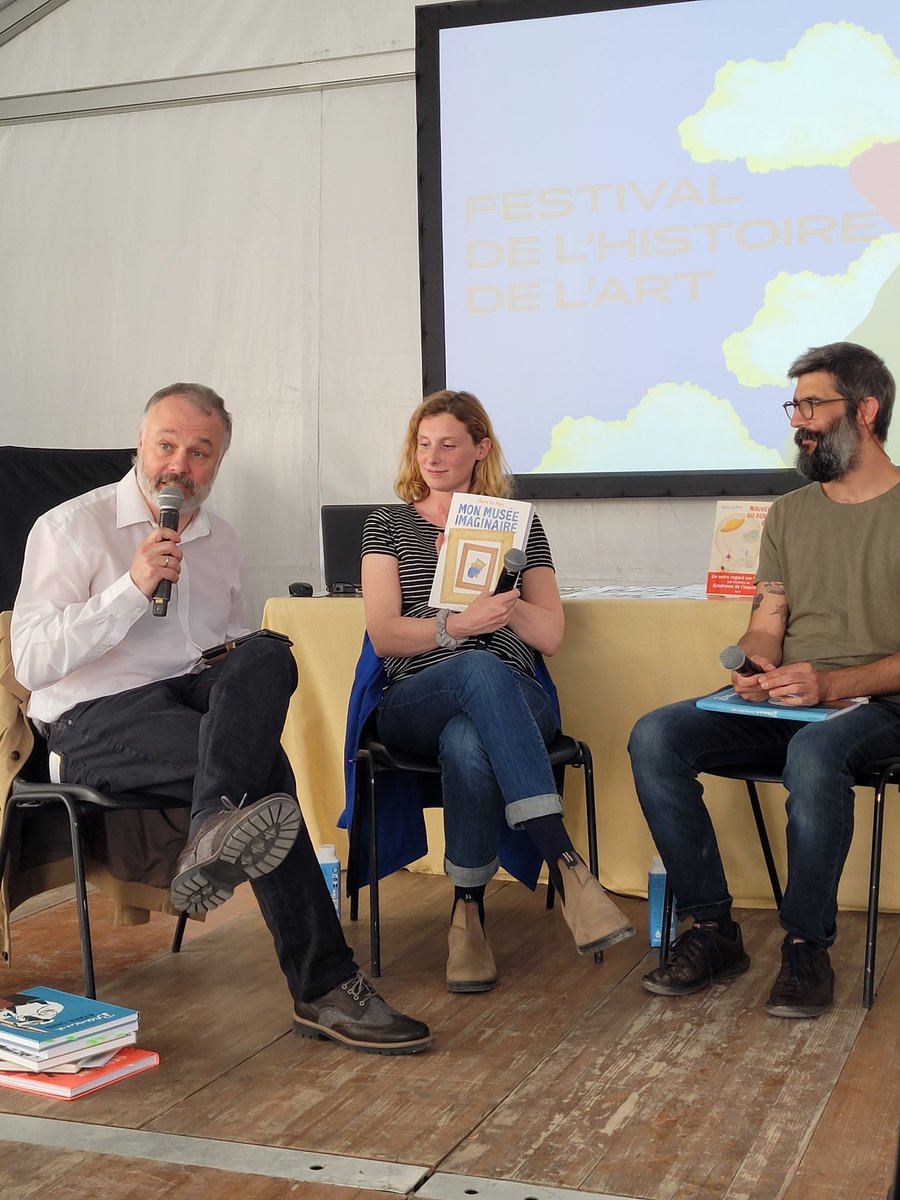 CaroleLozano's tweet image. "Mon musée imaginaire", la BD de Claire Le Men @Ed_LaDecouverte à l'honneur au #fha2023 Merci pour l'accueil @FHA_Festival @fsimode. Le festival continue demain !