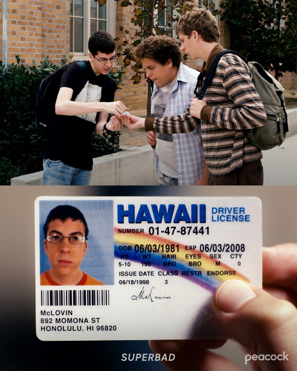 Happy birthday to my Gemini king Mclovin ❤️ ♊️ 

#Superbad is streaming now on Peacock.