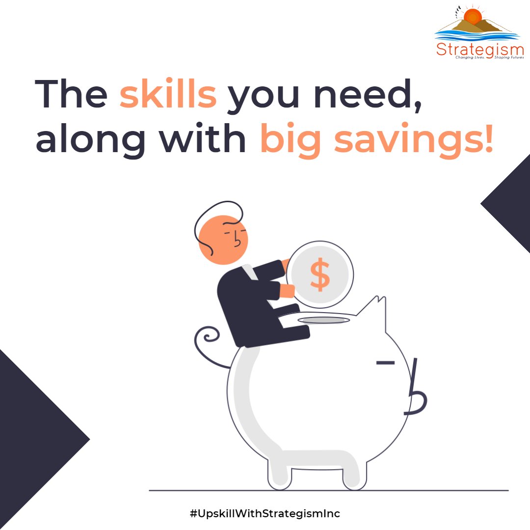 Save 30% on our courses taught by top certified instructors. Explore our offer!

Our courses starting from
SAFe Agilist: 10th/ 11th June 2023
PMP: 17th/ 18th June 2023

Contact us:
☎ +1 408-335-0860
📩 contact@strategisminc.com
🌐strategisminc.com

:
#savebig #bigdiscount