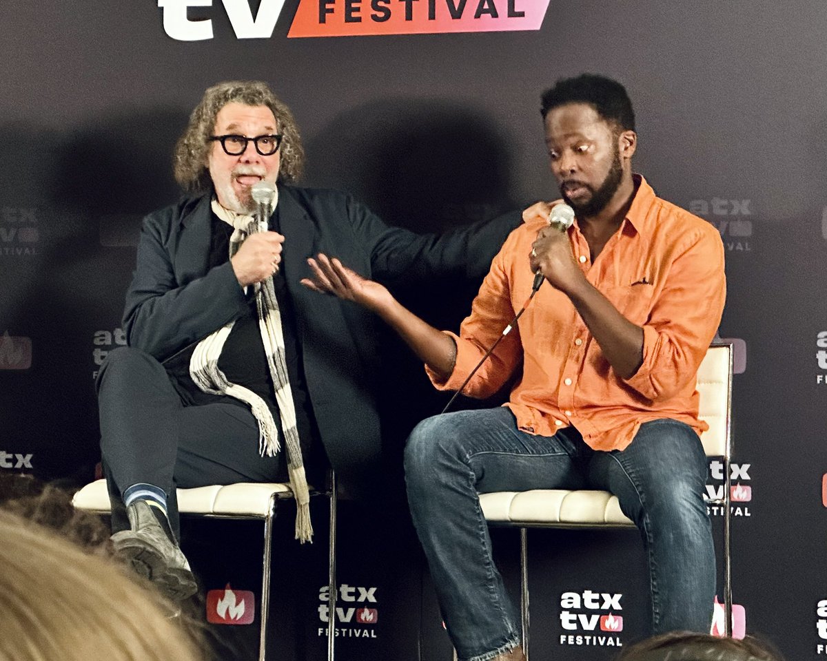 At the #FROM panel at #ATXTVs12 with director #JackBender and @HaroldPerrineau talking about how they make things scary on the show. #ATX #atxfestival #fromily @FROMonMGM