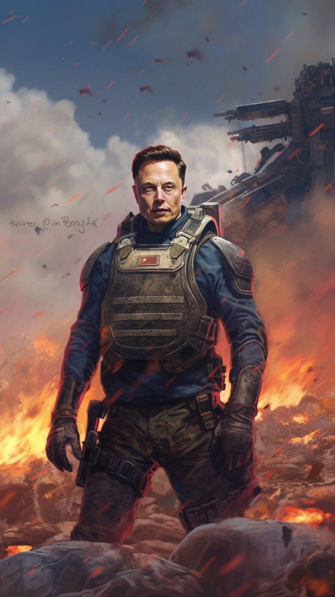“I prefer peace, but if they want war, they will get it” -@elonmusk