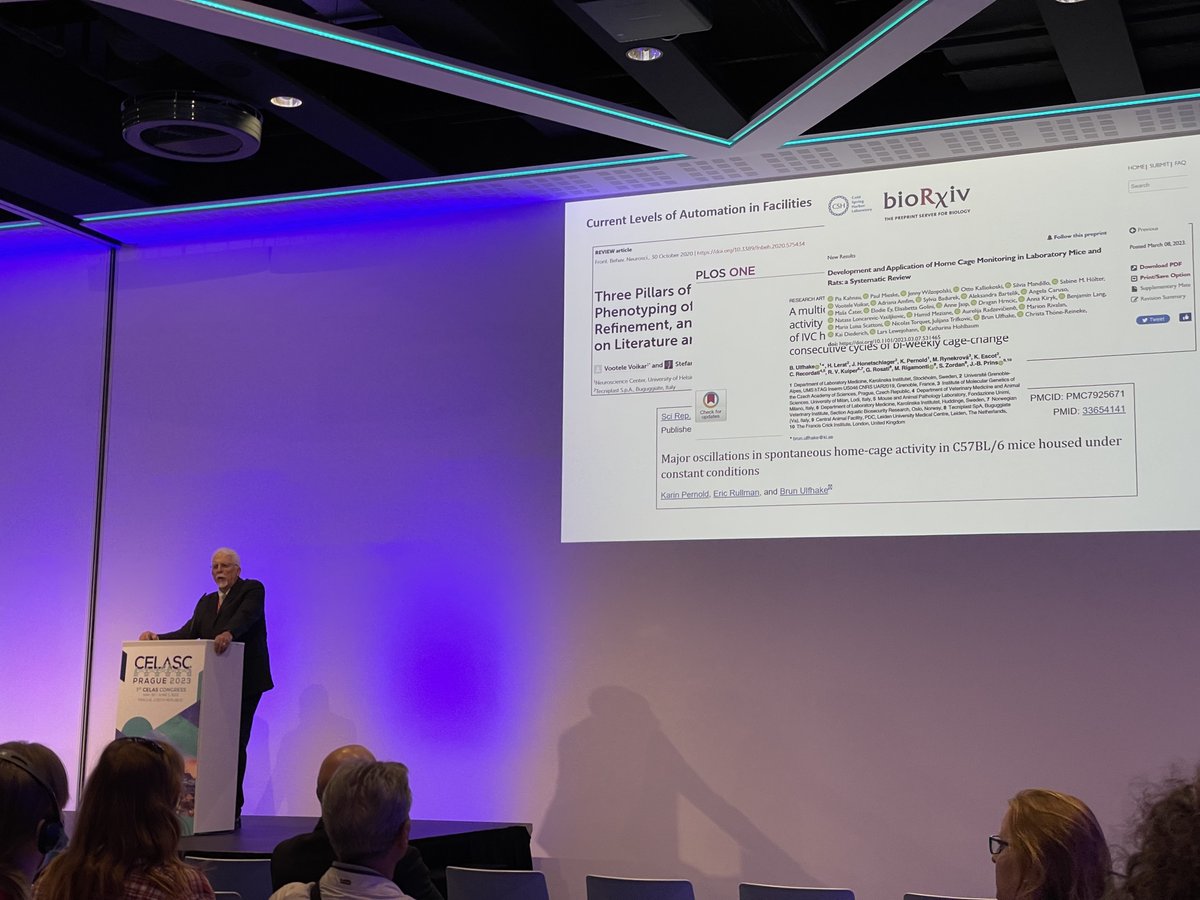 Few days ago, @a_bartelik presented our Action at the Central-East European Laboratory Animal Science Congress #CELASC Congress in Prague.

We are also happy to see our systematic review was noticed by experts and mentioned in a lecture by John Hasenau!

@COSTprogramme #homecage