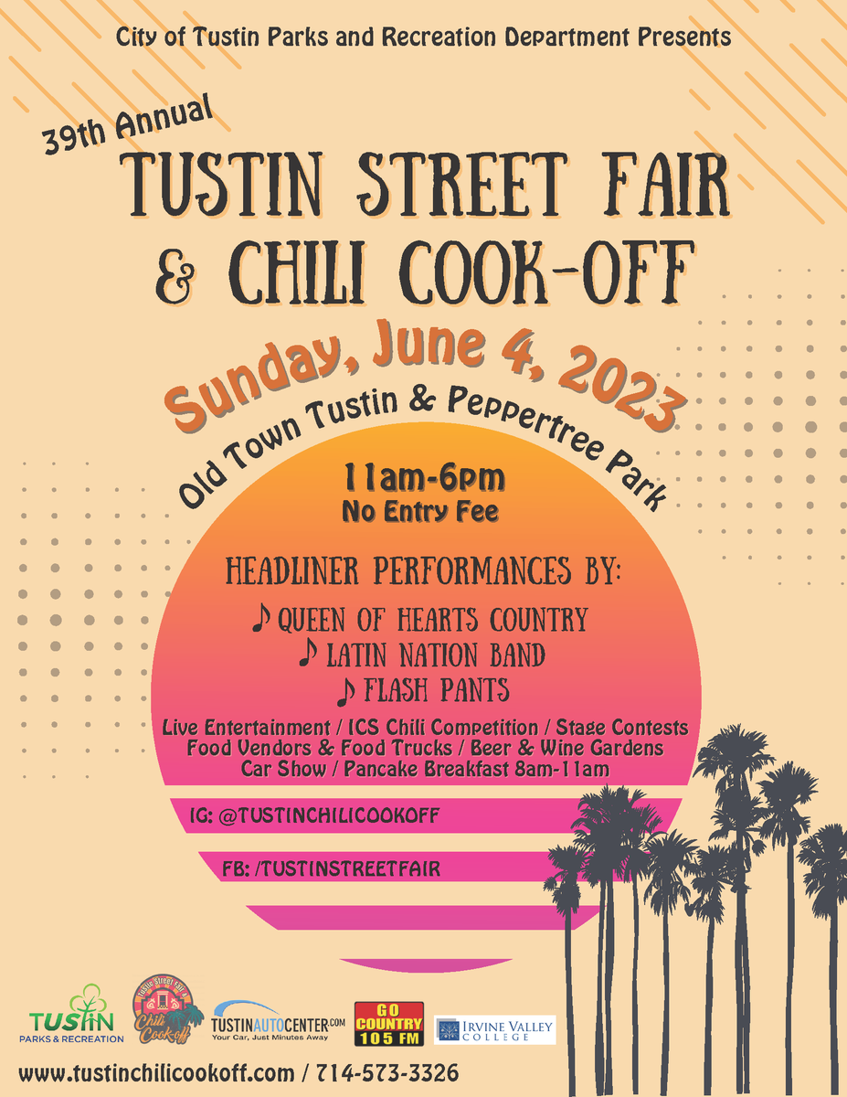 We are >24 hours from the chili, beer, music, contests, and fun!