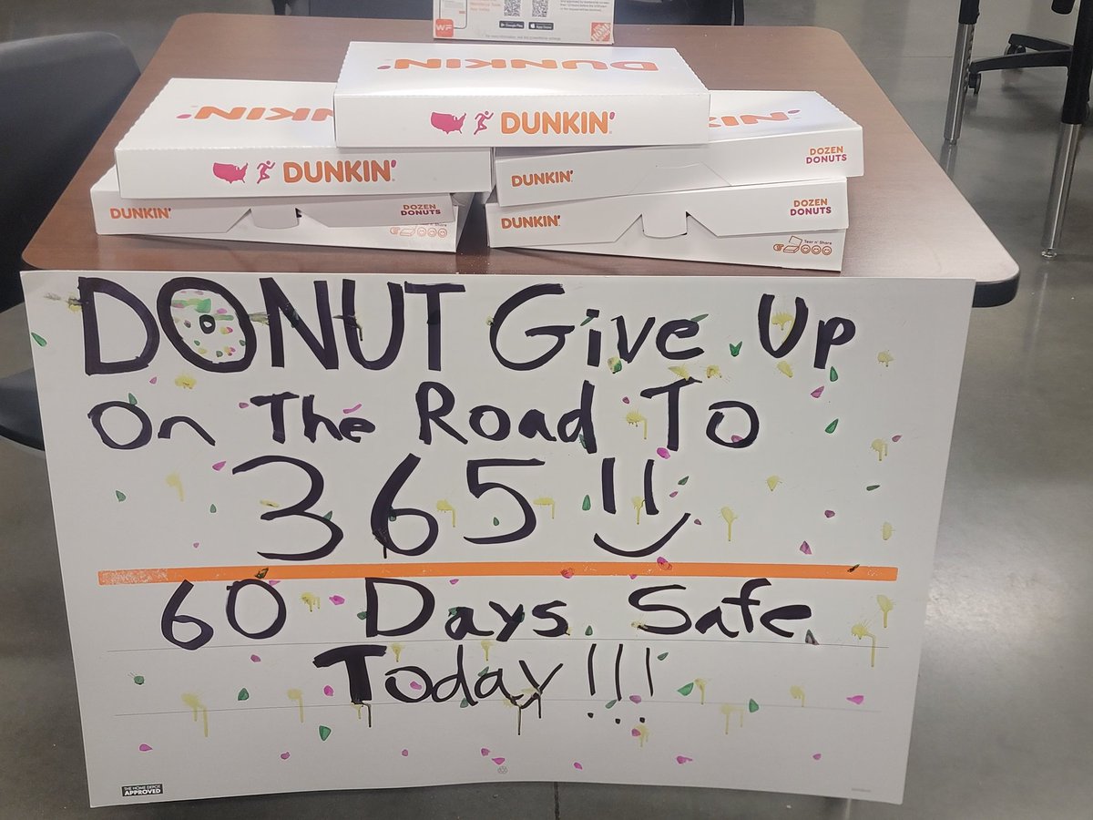 Matthew Hohl (@matthew_hohl) on Twitter photo Donut judge me, my puns aren't the best.. <a href="/3510Infocus/">Infocus 3510</a> keeping us safe and celebrating 60 days safe today!
Thank you for all you do!! <a href="/AustinD25065294/">Austin Decker</a> <a href="/e_tindal3505/">E tindal</a> <a href="/Josh_TJ_Conyers/">Josh conyers</a> <a href="/NOASMjosh/">Josh Lem</a> Donut judge me, my puns aren't the best.. <a href="/3510Infocus/">Infocus 3510</a> keeping us safe and celebrating 60 days safe today!
Thank you for all you do!! <a href="/AustinD25065294/">Austin Decker</a> <a href="/e_tindal3505/">E tindal</a> <a href="/Josh_TJ_Conyers/">Josh conyers</a> <a href="/NOASMjosh/">Josh Lem</a>