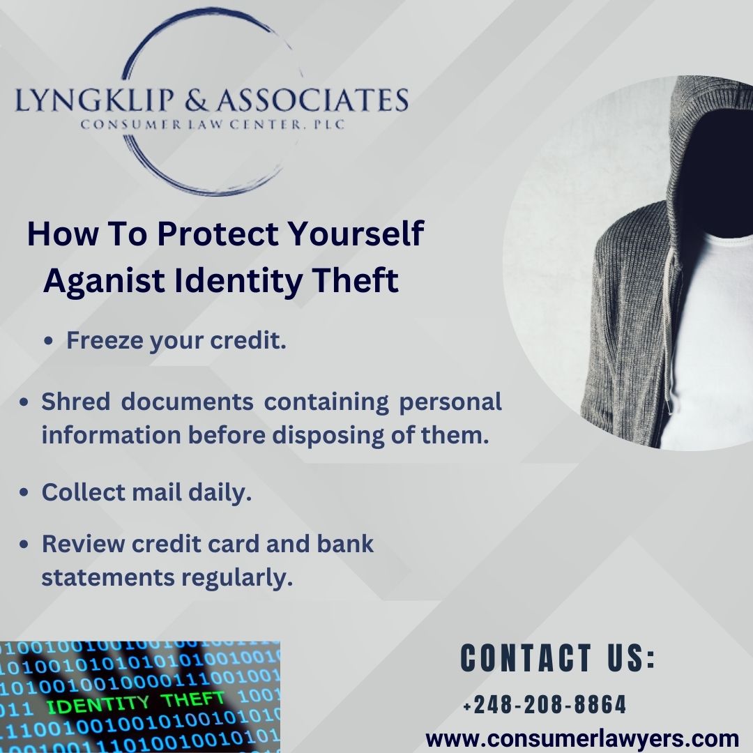 A few #tips on how to protect yourself against #IdentityTheft #viral #fyp #creditreport #consumerlawyermi #scams #identitytheft #lawsuit #Law #ConsumerProtection #ConsumerLaw #fcra #idtheft