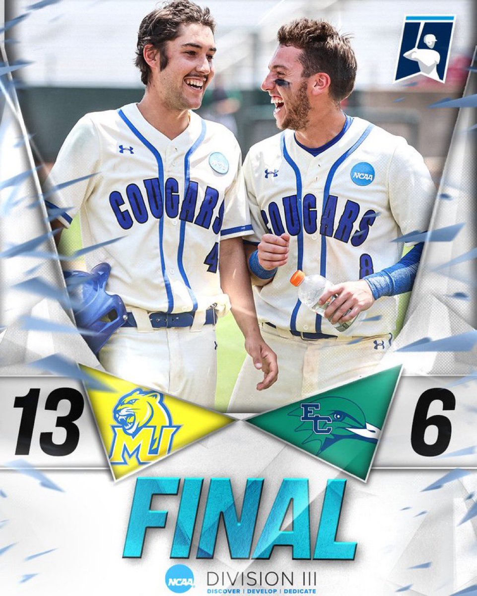 Cougs stay alive in Cedar Rapids! 

We await the result of Baldwin Wallace and Johns Hopkins for details about our next match up at the World Series. 

#ALL9