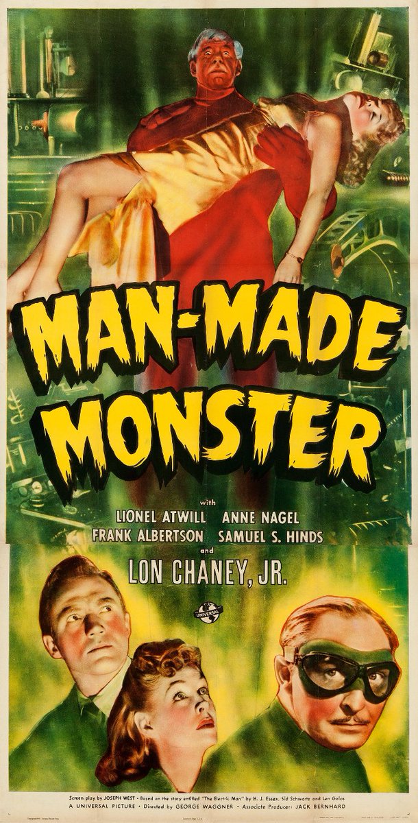 devastation79's tweet image. #svengoolie
#ManMadeMonster
#goolies
#frndlytv
#metv 

@BeatGirl 
@JenniferOberth 
@maryhzorn 
@Nerikull 
@wizabuz 
@bfrantz19 
@Tennis_NE1 
@jmwm9 
@macrox56
@wallacegreenway 
@SilentPhotoplay 
@TheLiliGarcia 
@TheGreatCalvero 
@RicksRambles 
@RosieP_1