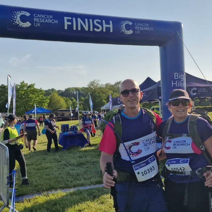 Finished! 11 hours. Amazing day (trying to ignore the blisters 😞)