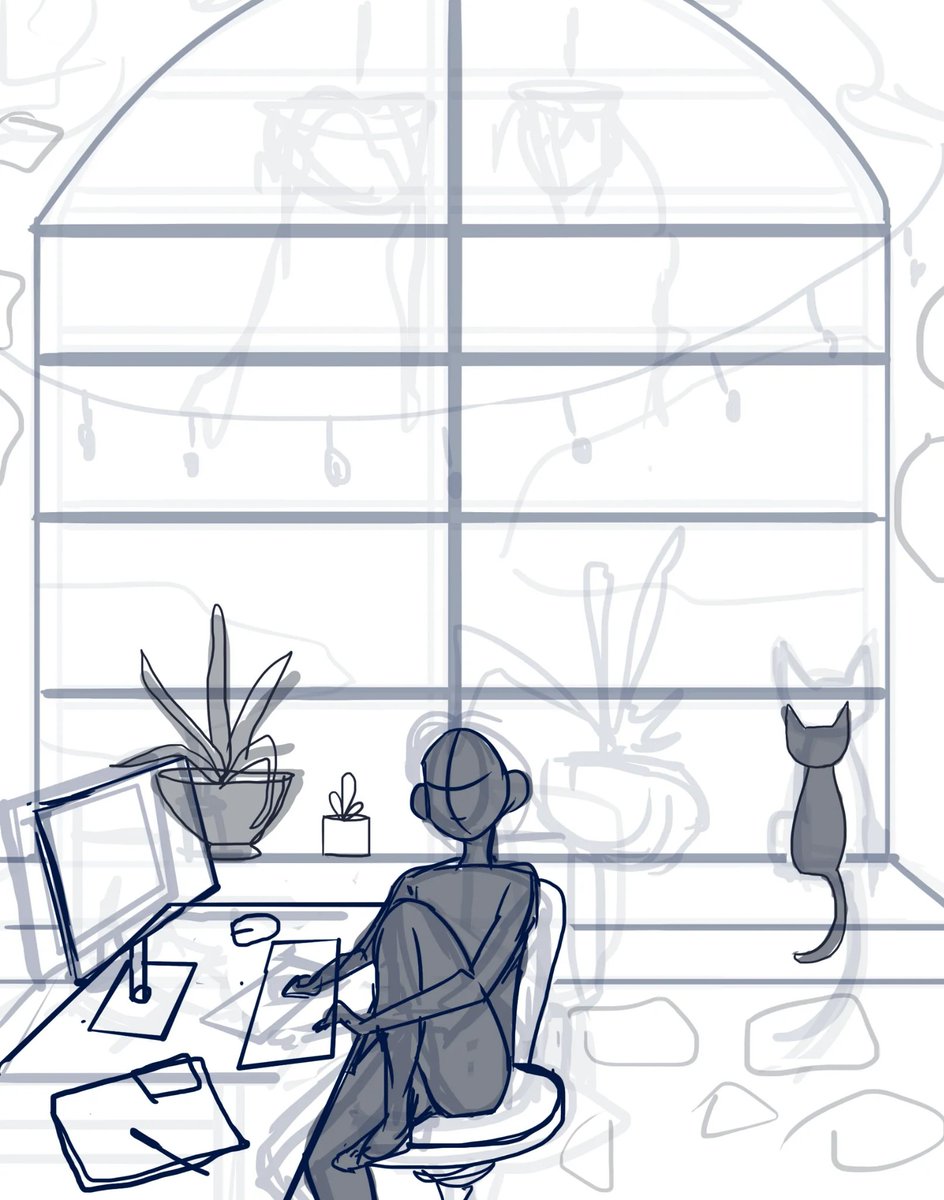 📎 Heya Doodles, here is something I'm working on! 
-------
#DigitalArt, #Sketch, #PlantsLover, #Animals, #CartoonCat, #ArtLover, #CreativeMinds, #DigitalSketching, #DigitalPainting, #NatureArt #lineart, #manga, #cutie, #chill, #dream, #photoshop, #fun, #drawing,