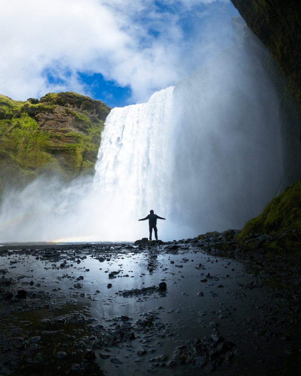 Photo of the Day: Wet + wild 💦 #GoProAwards recipient Giuseppe Mariani is taking home $500 for submitting this soaking shot to GoPro.com/Awards.

Don't forget, GoPro Subscribers take home double the Awards dollars 🤑

#GoPro #GoProTravel #Iceland #Skogafoss #Waterfall