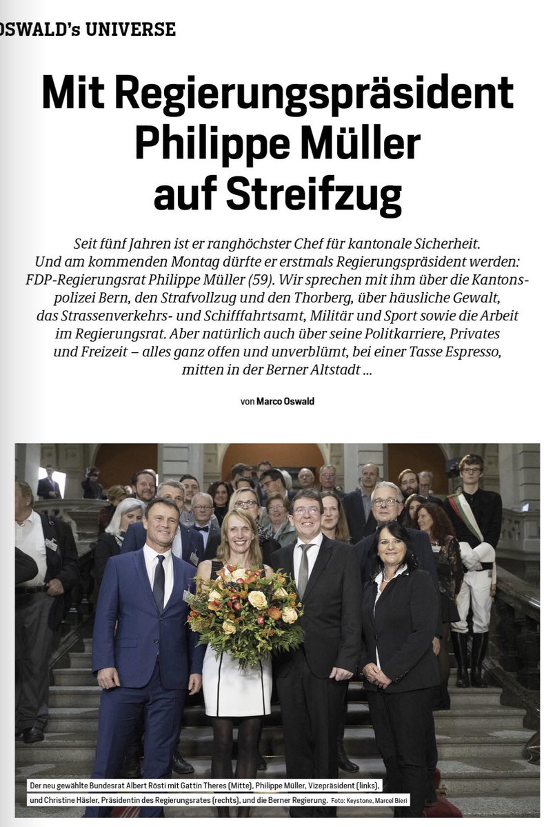 SicherheitBern's tweet photo. Beitrag in der @JungfrauZeitung , 1. Teil
#Regierungsrat @kanton_bern #Sicherheit #Thorberg @PoliceBern @schweizerarmee #SchweizerPass #Mitholz
Link: https://t.co/BgpYCjFq13 https://t.co/Vfjx2eeG9p