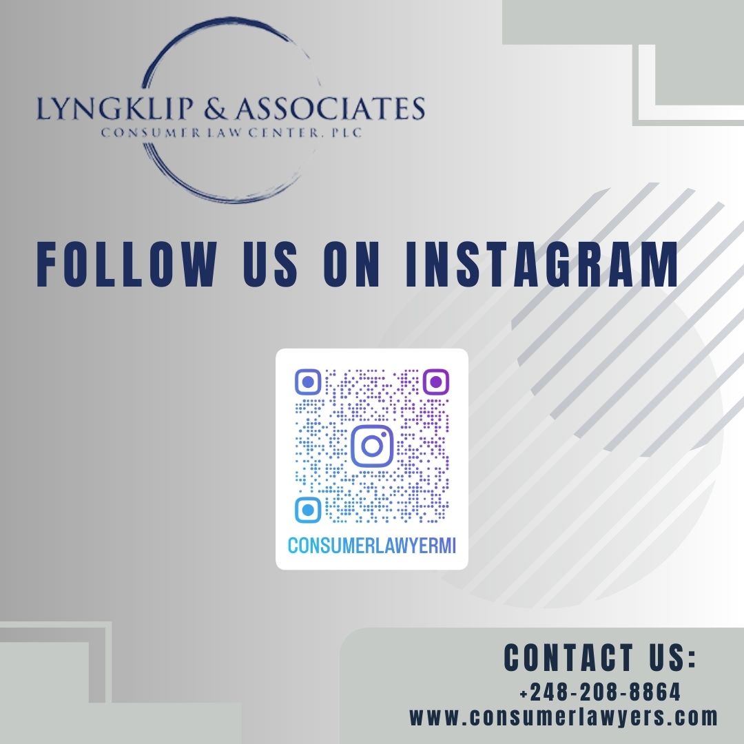 Follow our firm on Instagram by scanning the QR code! #viral #fyp #creditreport #consumerlawyermi #scams #identitytheft #lawsuit #Law #ConsumerProtection #ConsumerLaw #fcra #idtheft
