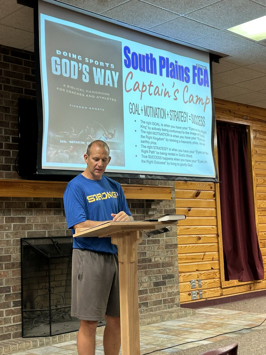 Learning sports while glorifying Christ: FCA camp this week in