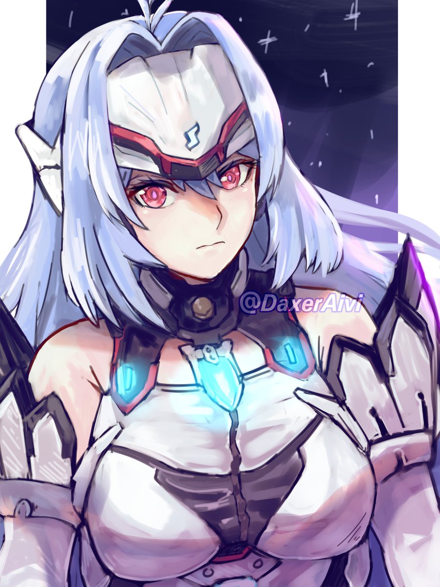 DaxerAivi's tweet photo. KOS-MOS from Xenoblade Chronicles 2 🤖💙
(Originally from Xenosaga) 

#XenobladeChronicles2 #Xenosaga https://t.co/3weqB5pzV1