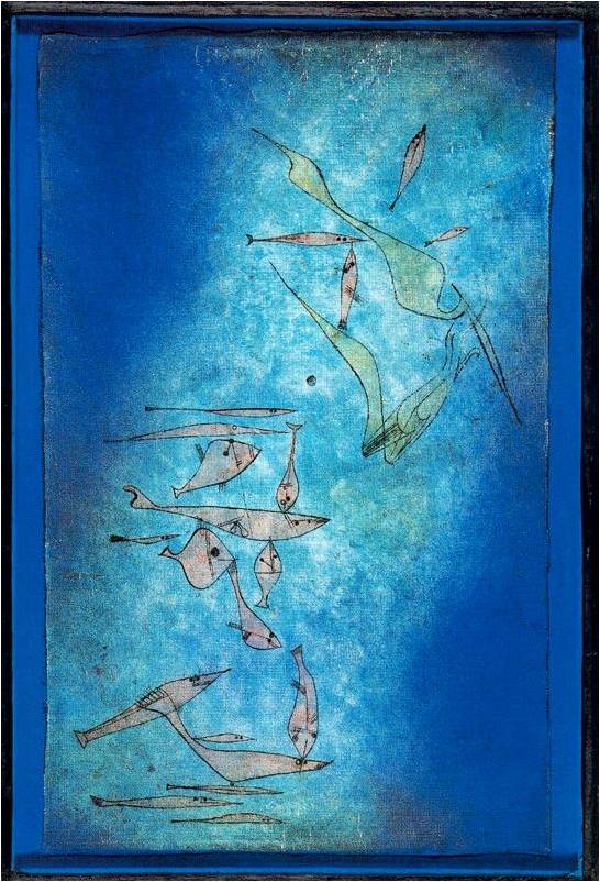 Paul #KLEE, 'FISH IMAGE' 1925 #art #artwit #twitart #ArtLovers #fish #fishimage