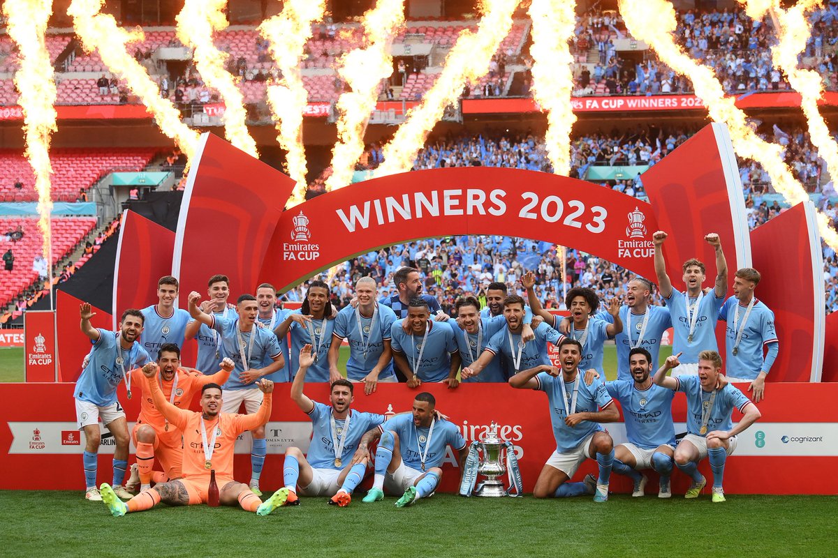 gexmier's tweet image. FA CUP WINNERS 2023