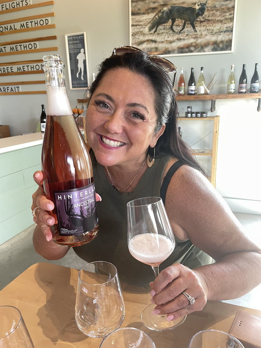 Best day for ancestral Hinterland !! Best patio pounder in the business!!! 
Stock up while it’s still in stock you don’t wanna run out of this stuff!! 
@hinterlandwine 
#best bubbles
#beautiful colour
#amazing taste