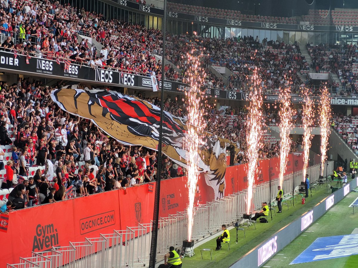 Final weekend of the French league season finds me in sunny Nice.

⚽️ OGC Nice v Olympique Lyonnais
🏆 Ligue 1
🏟 Allianz Riviera

#OGCNOL #OGCNice #Ligue1 #Ligue1UberEats