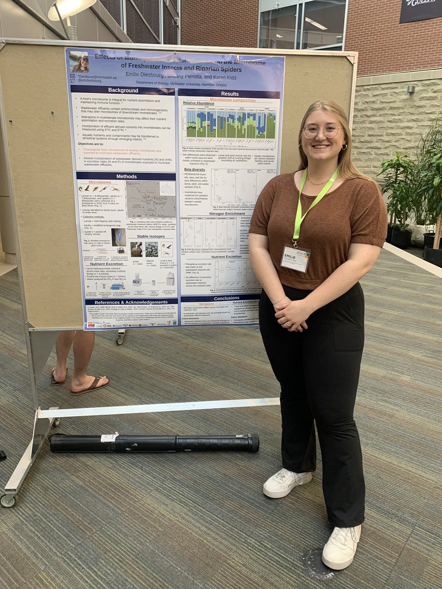 Had a great time at <a href="/LaurentianSETAC/">Laurentian SETAC</a> yesterday! Huge congratulations to <a href="/quinnallamby/">Quinn Allamby</a> and <a href="/ELRobson_sci/">Emily Robson</a> for their award winning presentations!!