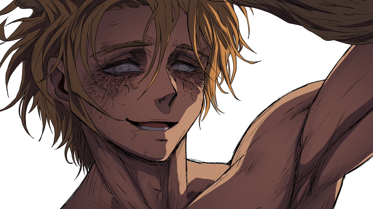 Adam from Record of Ragnarok by me #AnimeArt #recordofragnarok #manga #adam #art #RecordofRagnarok