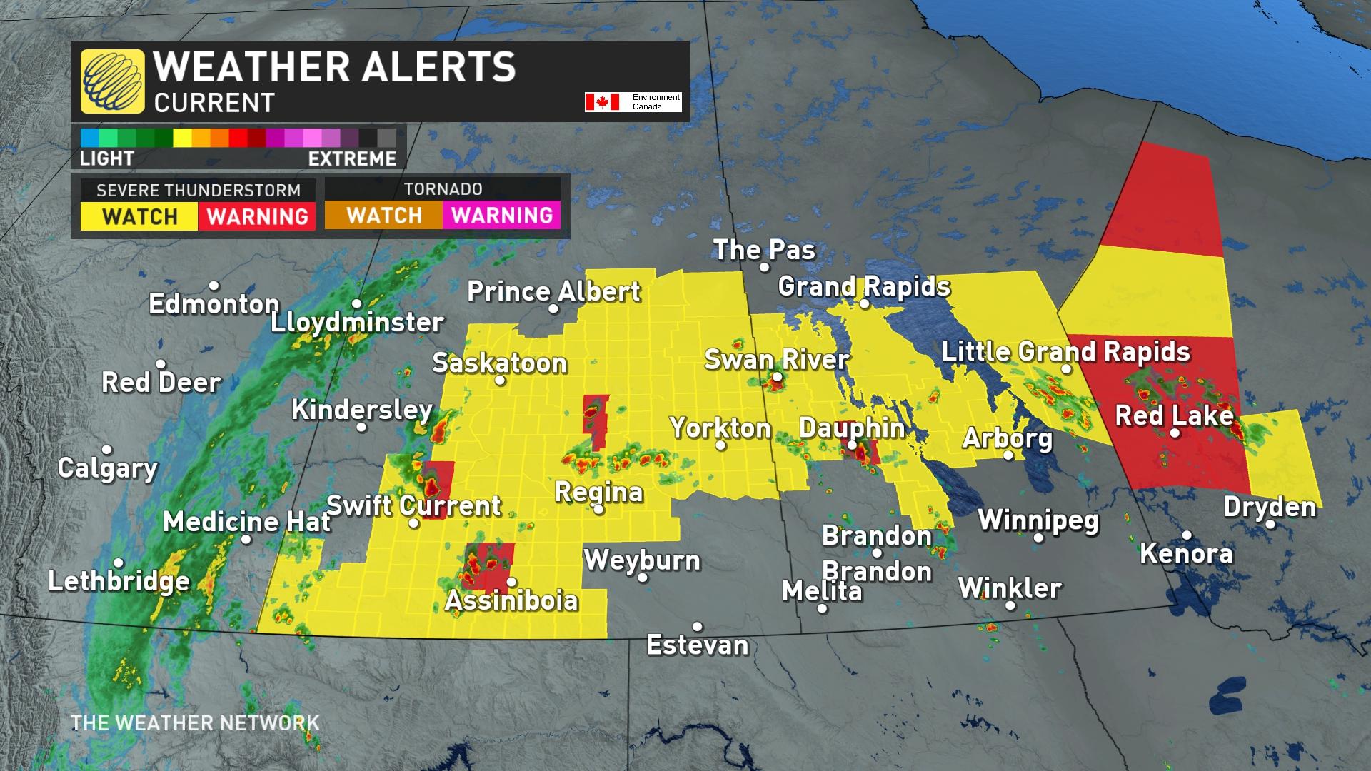 The Weather Network on Twitter "All tornado warnings in southern