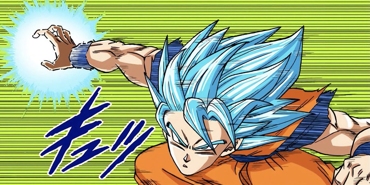 MilesOnishi's tweet image. i cannot ever stress enough how much i love super saiyan blue, man.