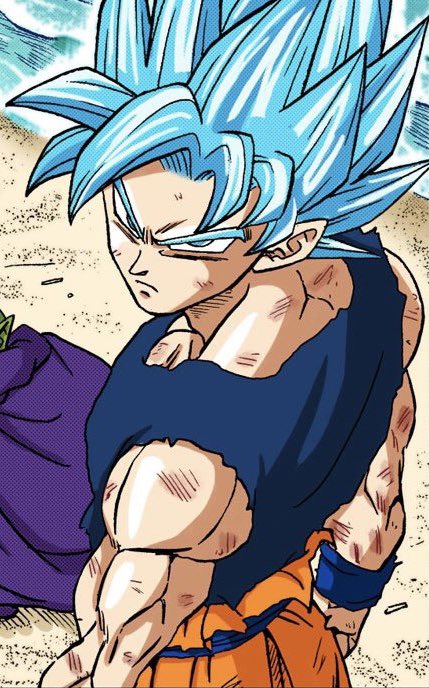 MilesOnishi's tweet image. i cannot ever stress enough how much i love super saiyan blue, man.