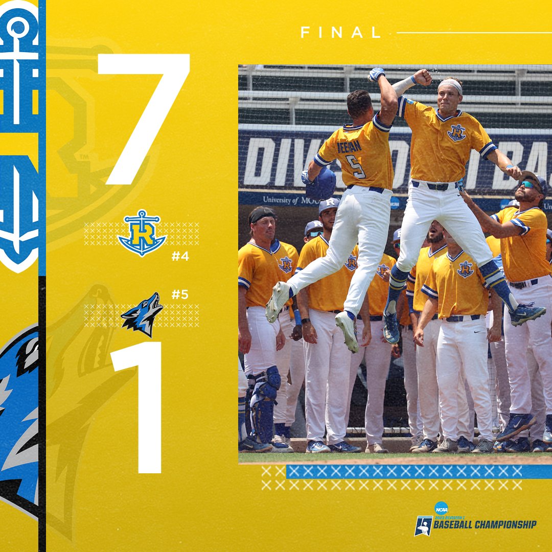First round dub for the boys!
Berger: 7 IP, 3 H, 0 R
Jeslyn: HR
Torres: 3-R HR
Meehan: HR
