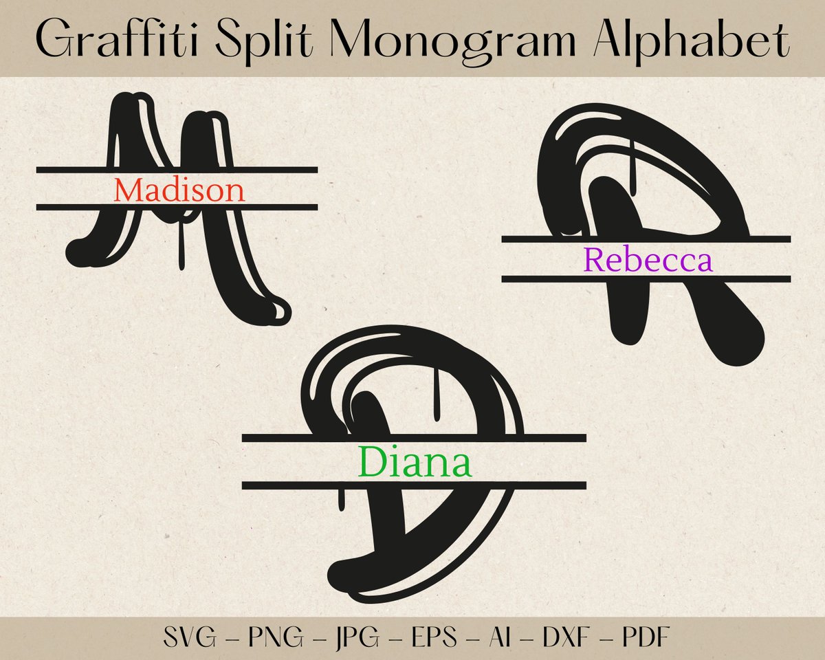 etsy.com/listing/148174…

Unleash your creativity with Graffiti Split Monogram Alphabet SVG bundle!

#GraffitiSplitMonogramAlphabetSVG #GraffitiSplitMonogramSVG #SplitMonogramAlphabetSVG #AlphabetSVG #SVGFilesForCricut #Graffiti #Cricut #SVGFile #DigitalDownload #SplitLetterFrame