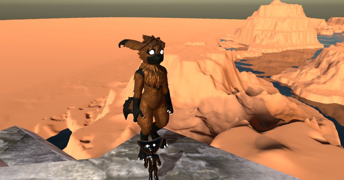 We're in the open... Overte.org. #opensource #metaverse #virtualreality #VR #Desktop #overte

More Bestboi avatars are now available in 74hc595'S Furry_avatars world!