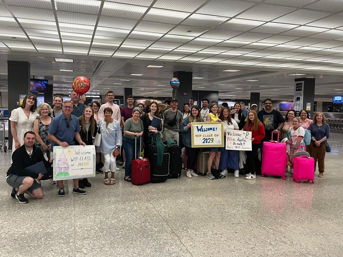 Welcome WIP Class of 2023 to Washington, DC! 🛬🇺🇸#WIP23