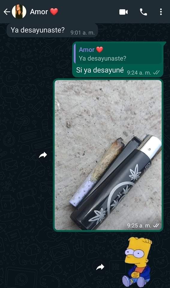 ya desayuné