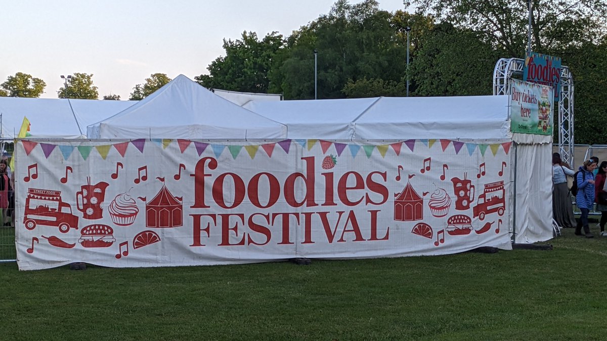 Great evening at the @foodiesfestival in St Albans with a cold beer in the evening sun, watching live music. Fantastic set from the headline act @natimbruglia. #FoodiesFestivalStAlbans