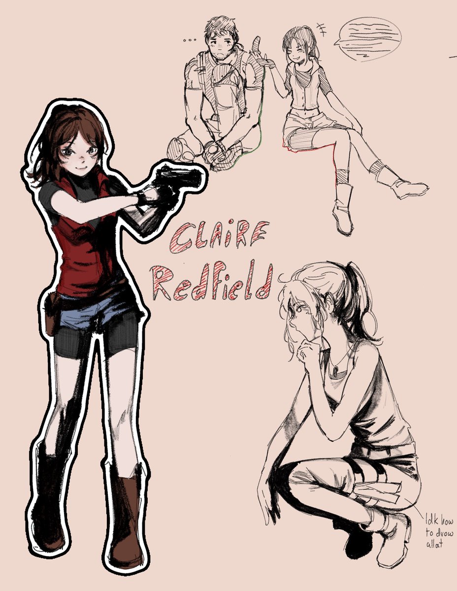 Claire the goat #ClaireRedfield